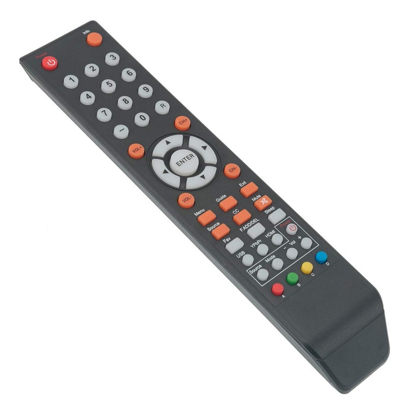 ZdalaMit Remote Control Replacement Applicable for Sceptre TV E195BD-SR E246BD-SMQK U435CV-UMR C550CV-UMR E168WV-SS X438BV-FSR X322BV-SRR C650CV-UMR C658CV-UMR E165BD-SS E165WV-SS E165WD-SS X435BVFSR E168WD-SS - Image 3